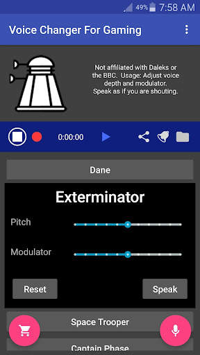 Voice Changer Mic for Gaming - screenshot 5