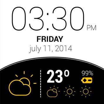 Weather Watch Face 8 تصوير الشاشة