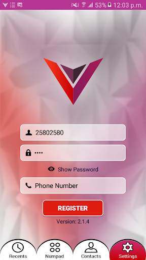ViralVoip Touch screenshot 7