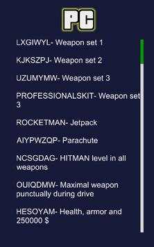 Cheats for GTA and Guide screenshot 4
