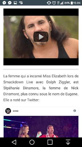 Catch nouvelles et rumeurs En Francais (WWE News) screenshot 3