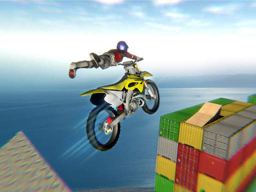 Biker Royale: Free Bike Stunts Racing Game 2019 screenshot 5
