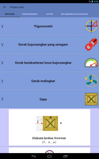 Rumus Fisika - Physics Calc screenshot 17