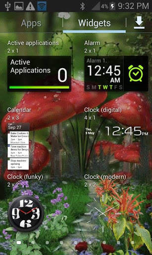 Red Mushroom Live Wallpaper screenshot 3