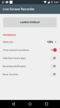 Live Screen Recorder screenshot 1