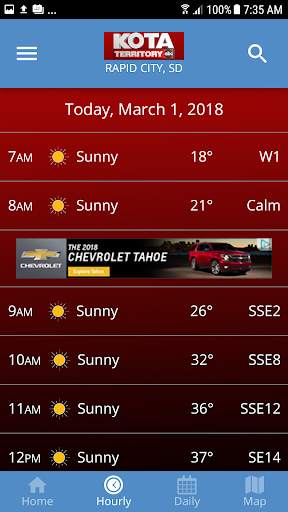 KOTA Mobile Weather screenshot 2