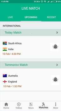 Cricbuzzz screenshot 2