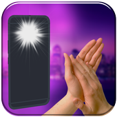 Flash on Clap - Clap to Flash Light on off icon