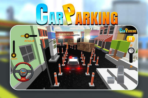 Police Car Parking- Car Driving Games screenshot 5