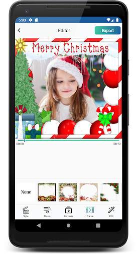 Xmax Video Maker / Christmas Video Editor screenshot 4