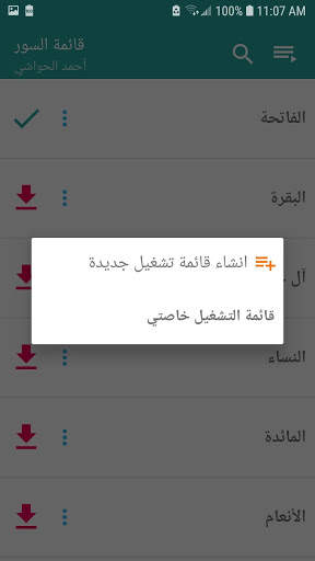 استماع القران الكريم كاملا 95 قارئ بدون نت 7 تصوير الشاشة