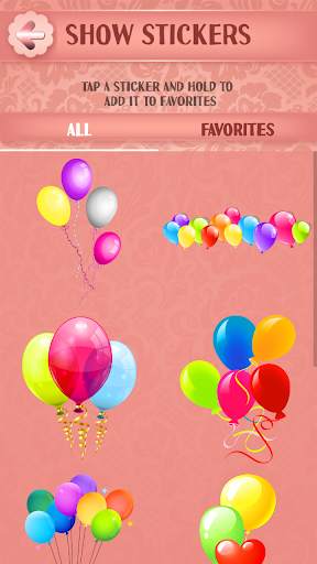 Birthday Stickers 4 تصوير الشاشة