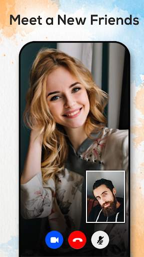 Live Video Call - Girls Random Video Call 2020 screenshot 1
