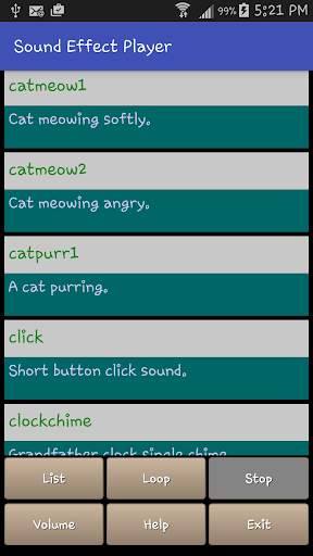 Sound Effect Player screenshot 1