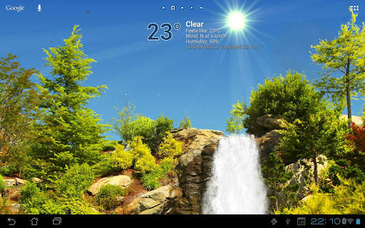 True Weather, Waterfalls FREE screenshot 1