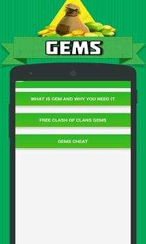 GEMS FOR COC screenshot 1