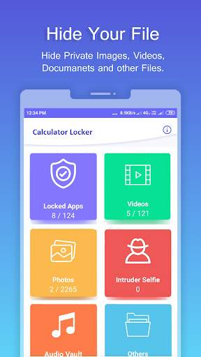 Calculator App lock Photo Lock 2 تصوير الشاشة