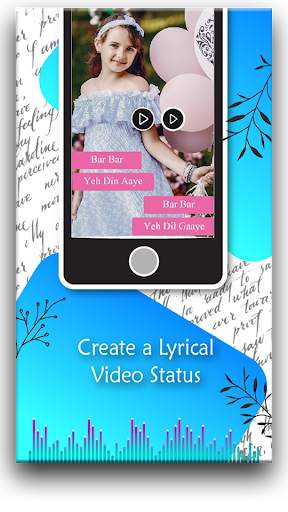 Feel The Swag - Magical Lyrical Video Status Maker screenshot 3
