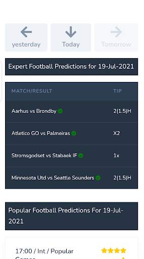 Football Predictions | 2 odds daily screenshot 1