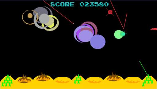 Classic Missile Command screenshot 6