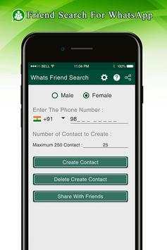 Friend Search for WhatsApp Number screenshot 1