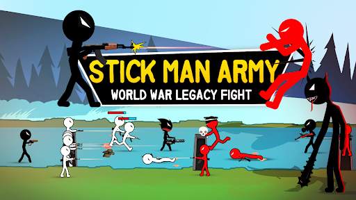 Stickman Trenches: World War 2 screenshot 6