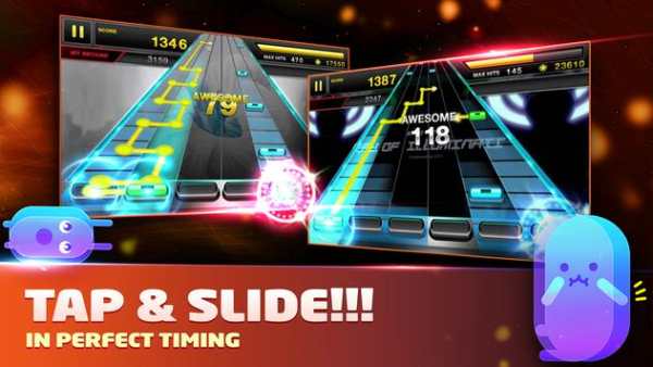 Free Music Game - TAPSONIC screenshot 1