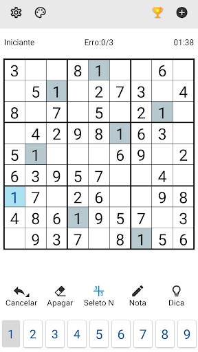 Sudoku screenshot 1