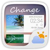 Change GO Weather Widget Theme 1.0