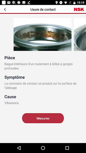 NSK Bearing Doctor (Analyse des défaillances) screenshot 4