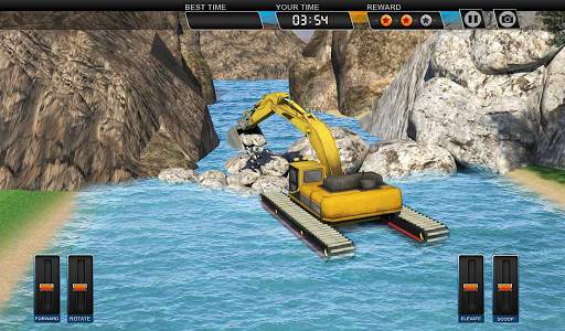 برمائية حفارة محاكي لعبه : Construction Crane 3D 10 تصوير الشاشة
