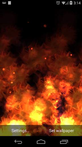 KF Flames Free Live Wallpaper screenshot 2