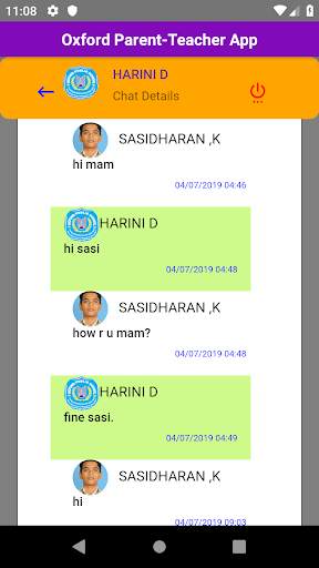 OXFORD CHAT APP screenshot 3