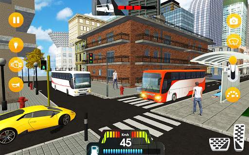 Luxury Coach Bus Simulator: bus driving Games 2020 screenshot 5