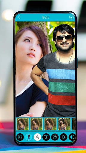 Selfie With Prabhas - Bahuballi Photo editor screenshot 3