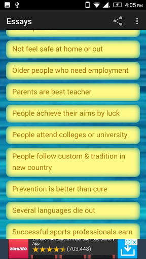 Essay Writing For IELTS screenshot 1