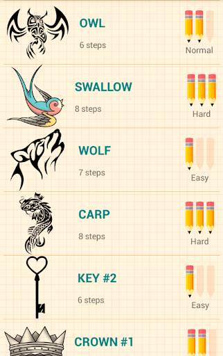 How to Draw Tattoos screenshot 2