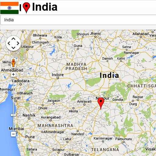 India map screenshot 1
