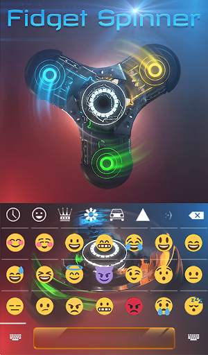 Spinning Animated Keyboard   Live Wallpaper स्क्रीनशॉट 4