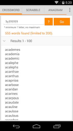 Word Solver Free screenshot 1