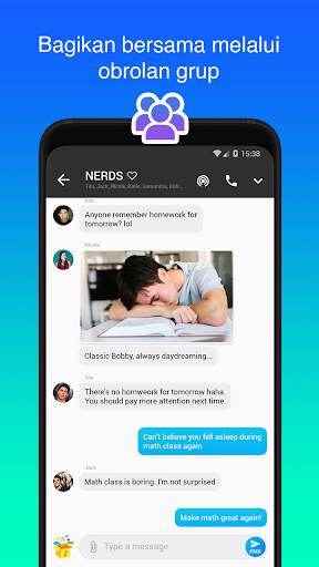 Mint Messenger - Chat And Sms screenshot 8