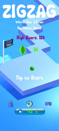 ZigZag: World Tour Edition screenshot 1