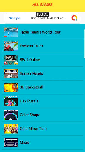 Games centre screenshot 2
