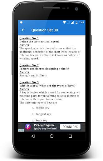Mechanical Engineering Q/A screenshot 2