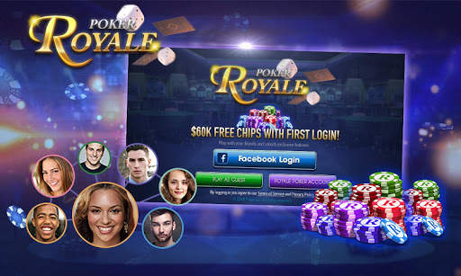 Royale Poker - Free Texas Holdem Poker screenshot 1