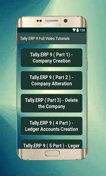 Tally ERP 9 Full Video Tutorials screenshot 1