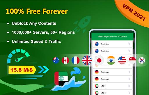 UAE VPN - Free VPN Master & Free Secure VPN Proxy screenshot 1