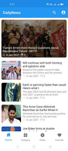 DailyNews App - Get Daily News Alerts screenshot 1