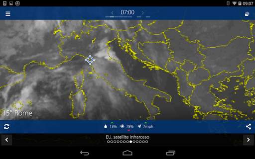 Sat24, satellite meteorologico screenshot 11