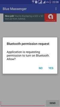 Blue Massenger screenshot 1
